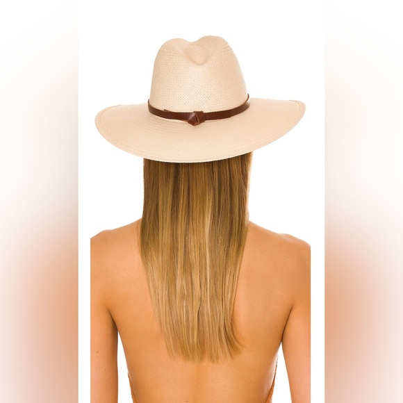 Janessa Leone JUDITH Hat in Natural -Sz Medium ✨NWT✨ In stores Now $287 - Picture 7 of 10